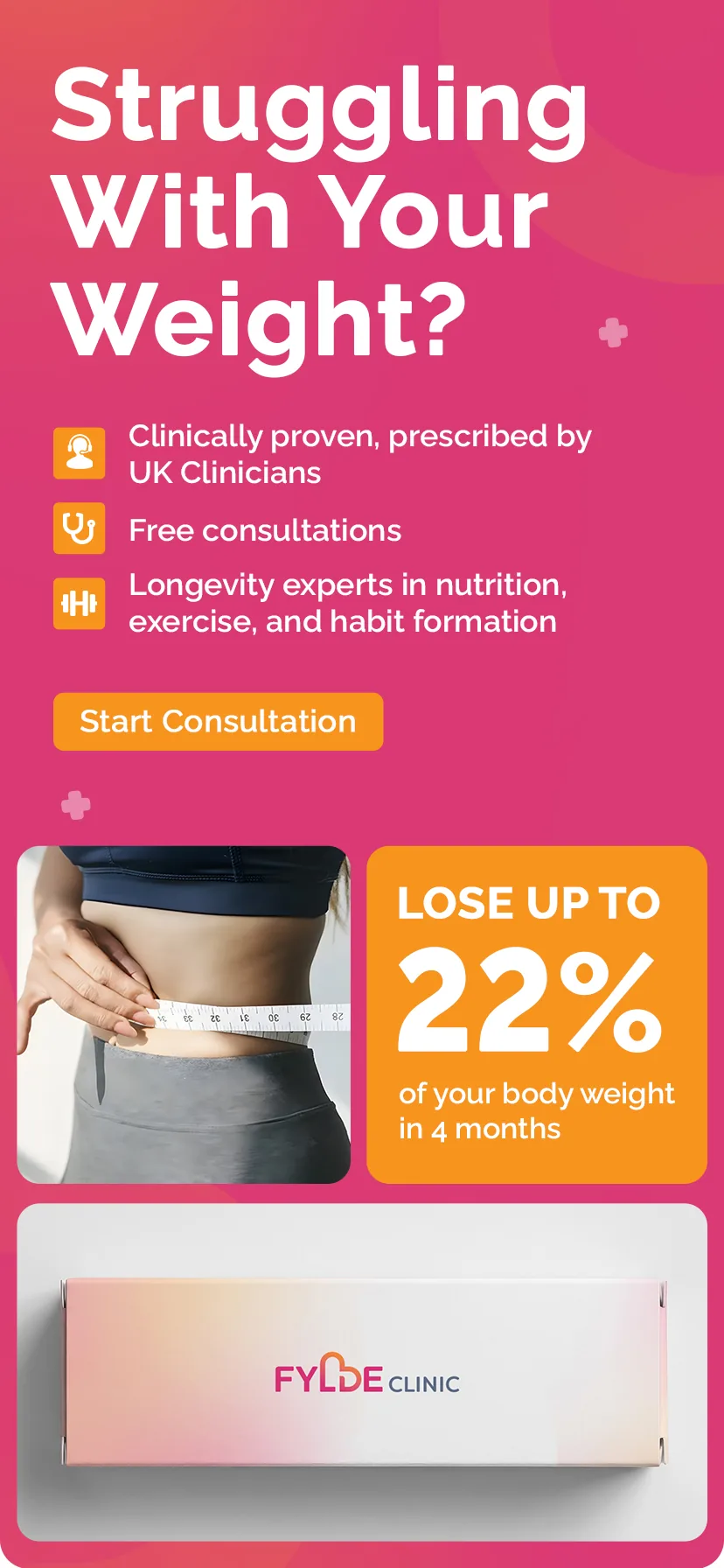 Fylde Clinic – Weight loss treatments from our GPhC-registered pharmacy