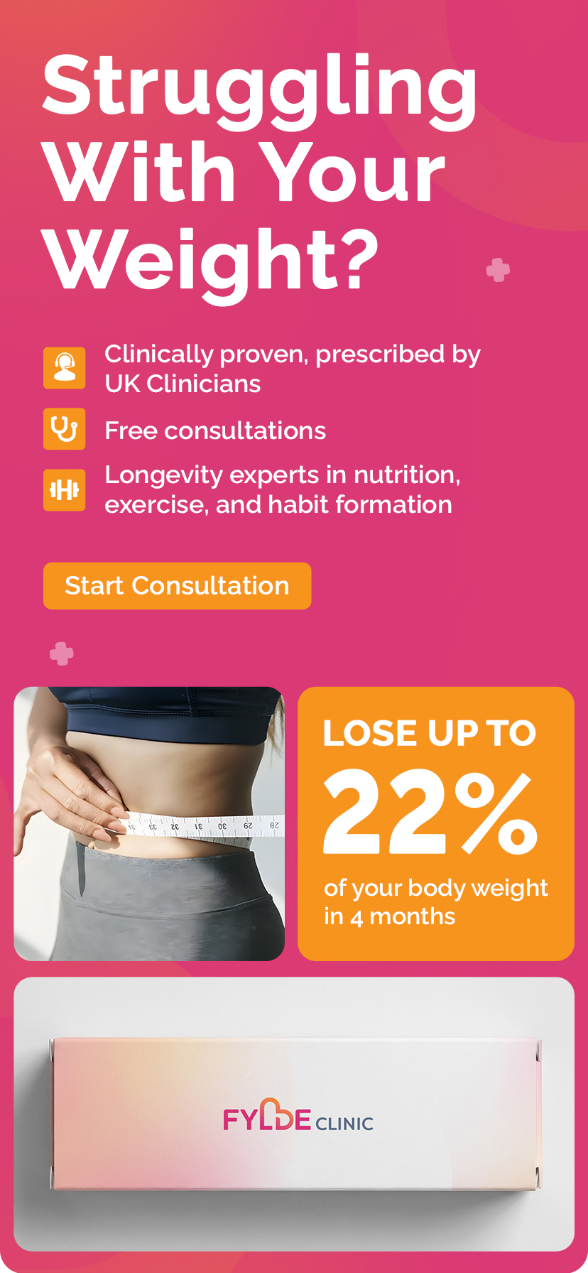Fylde Clinic – Weight loss treatments from our GPhC-registered pharmacy